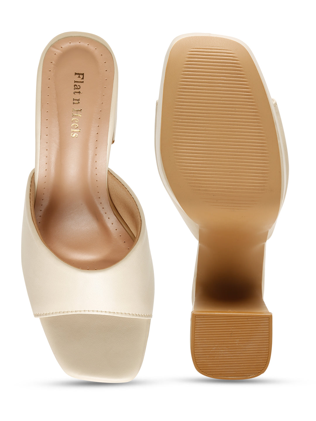 Open-Toe Platform Slides