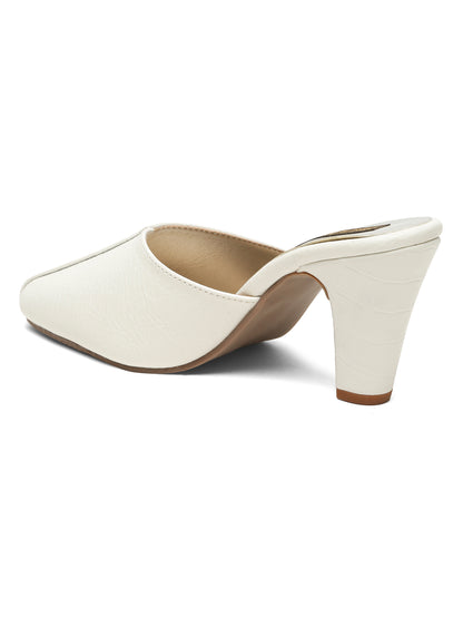 Square Toe Open Back