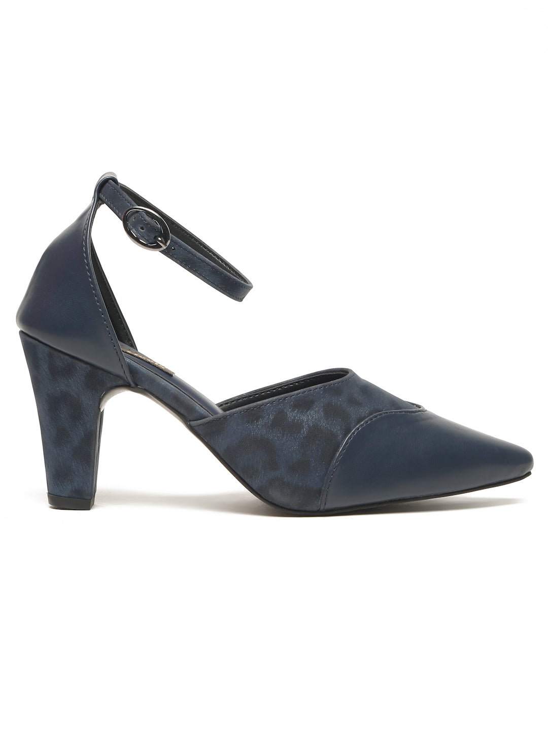 Heeled Slip On Block Heeled
