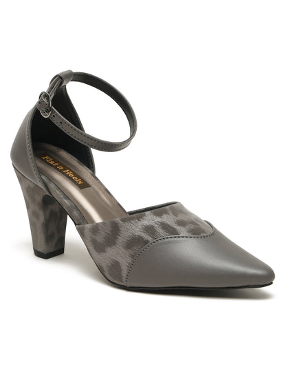 Heeled Slip On Block Heeled