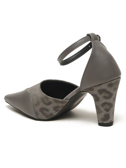 Heeled Slip On Block Heeled