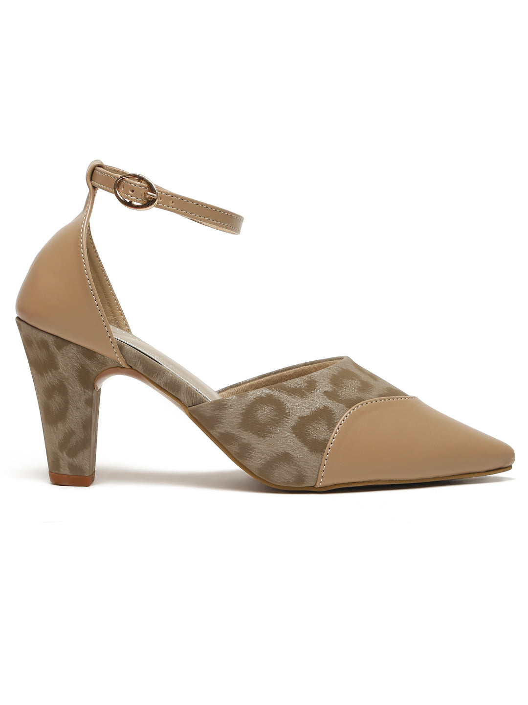 Heeled Slip On Block Heeled