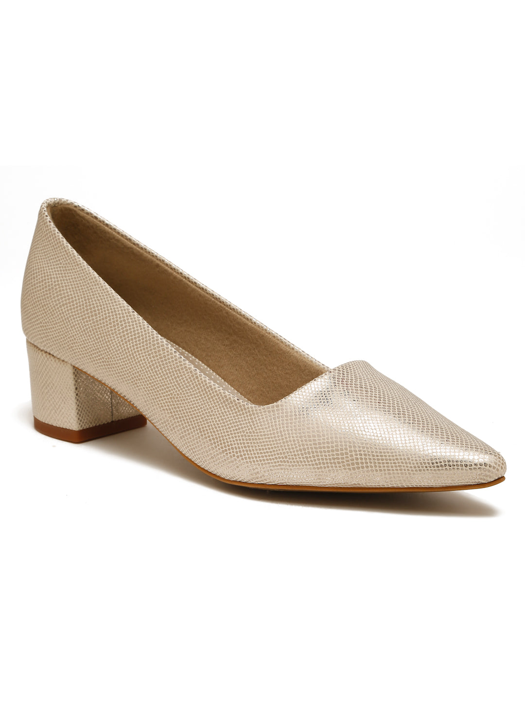 Block Heeled Slip on
