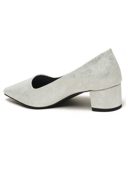 Block Heeled Slip on