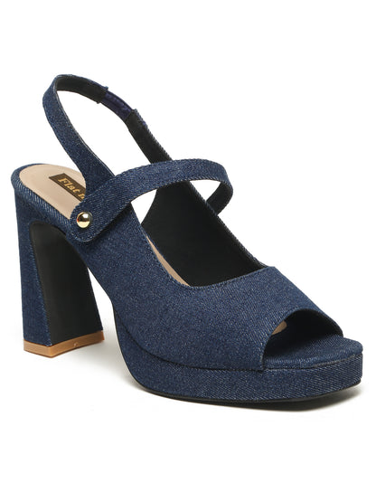 Patent Heeled Sandals