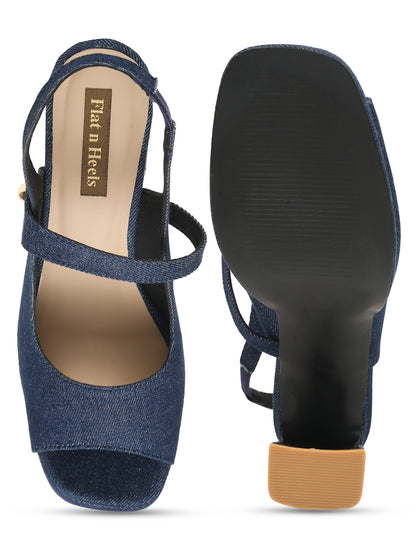 Patent Heeled Sandals