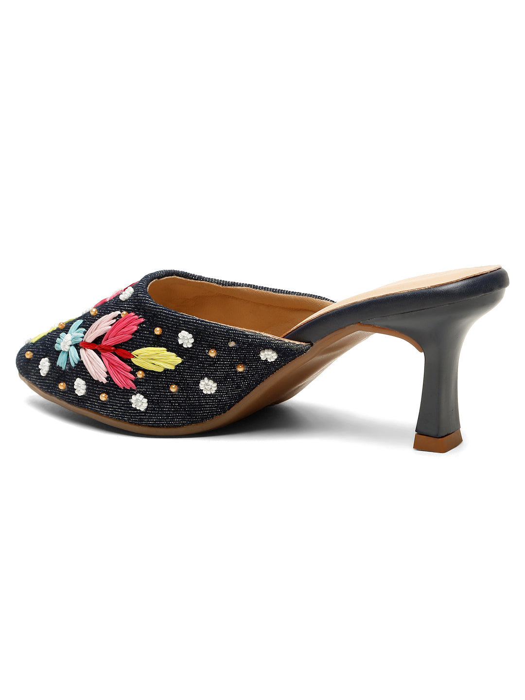 Blue Closed-Toe Sandals