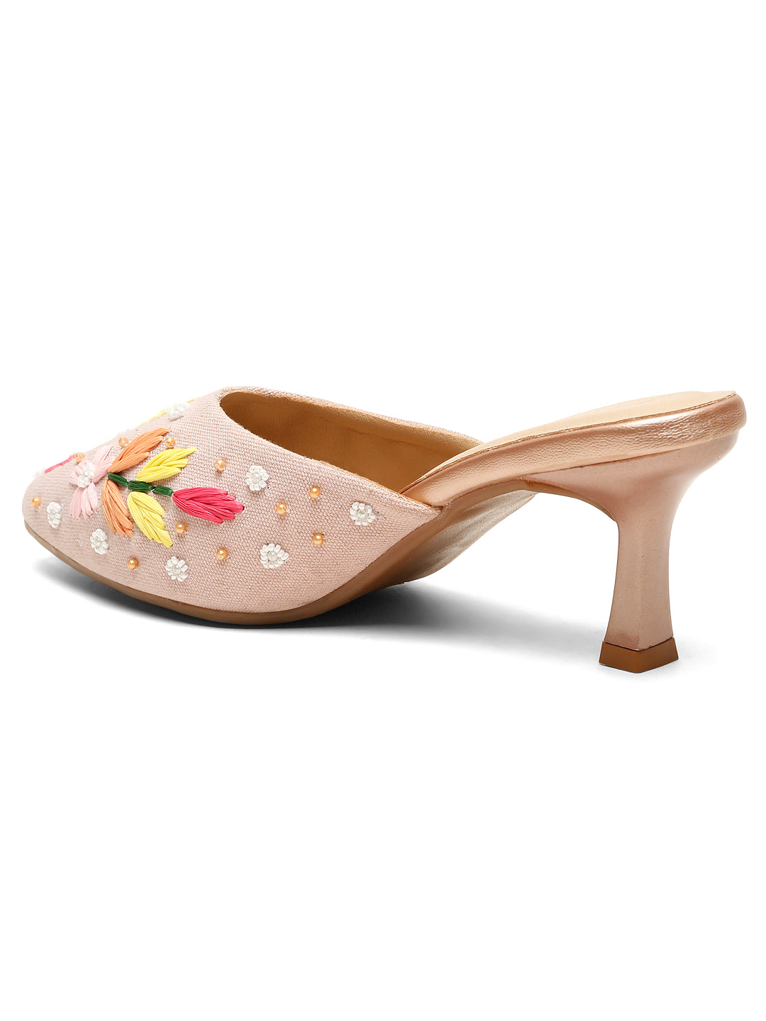 Pink Closed-Toe Sandals