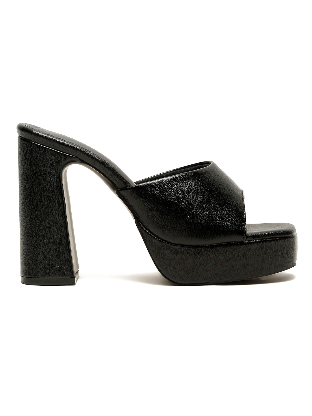 Open-Toe Platform Slides