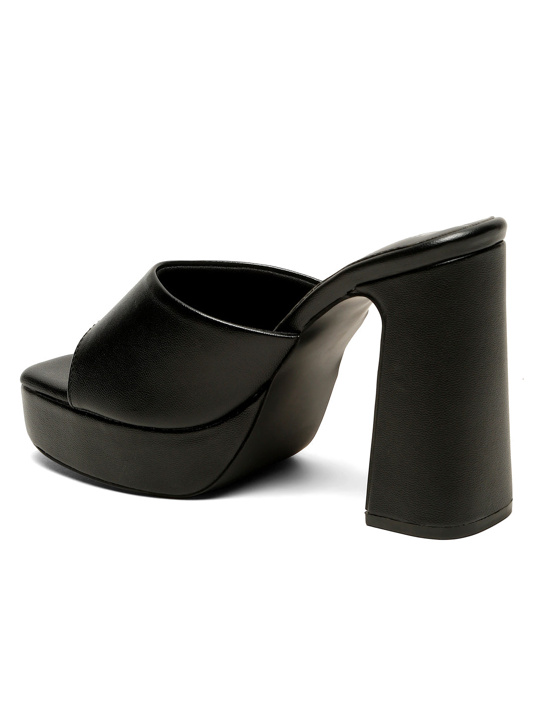 Open-Toe Platform Slides