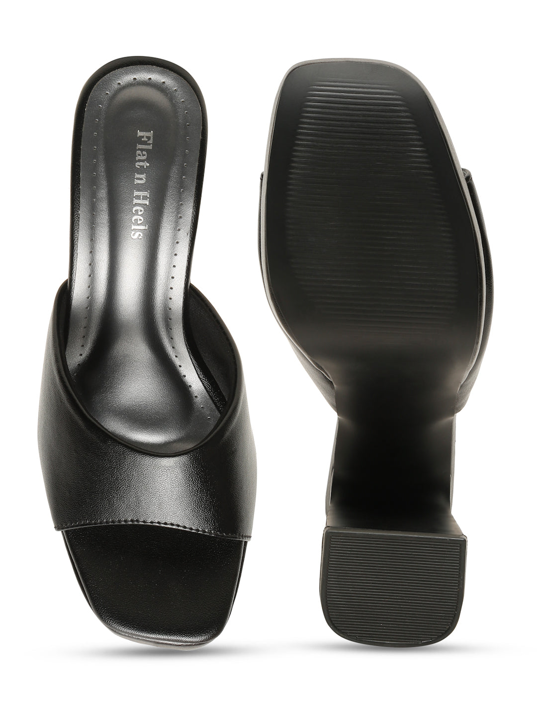 Open-Toe Platform Slides