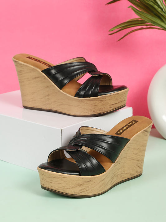 Slip On Wedge Heeled