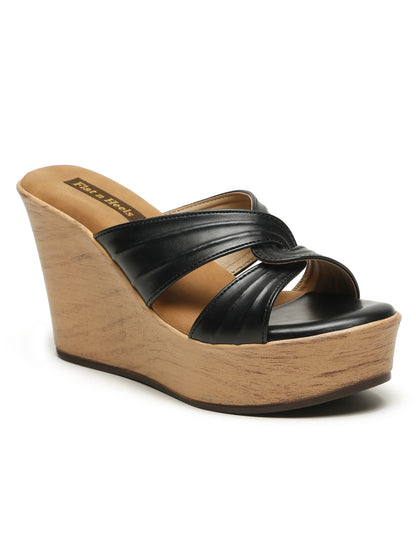 Slip On Wedge Heeled