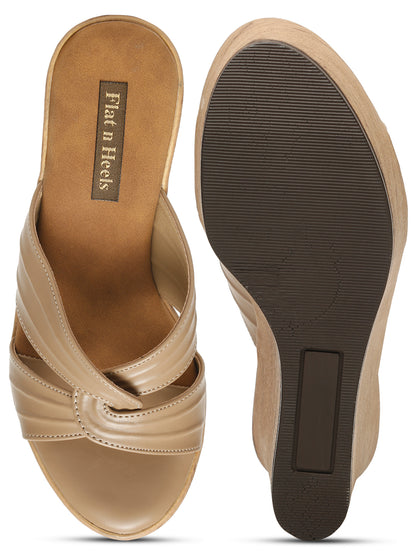 Slip On Wedge Heeled