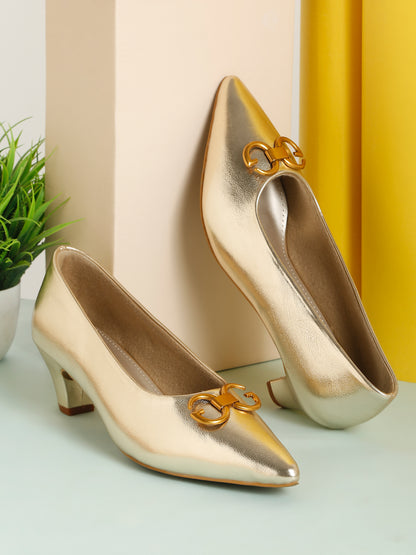 Slip On Block Heeled