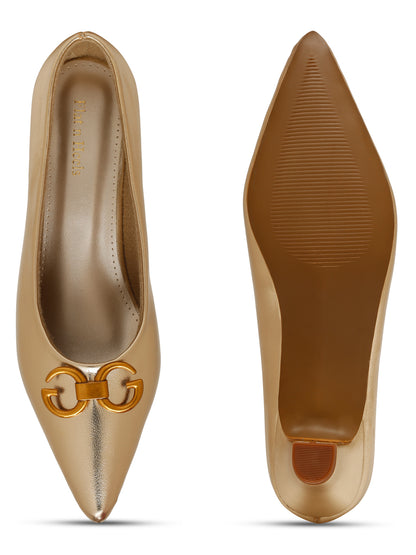 Slip On Block Heeled
