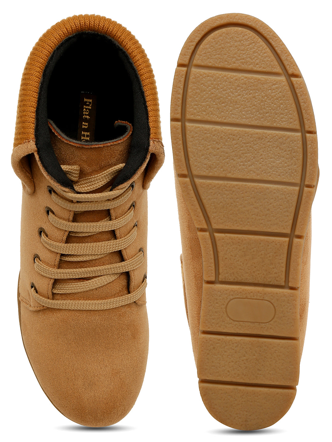 Trendy Tan Ankle Boots for Women - Stylish & Comfortable Footwear By Flat N Heels